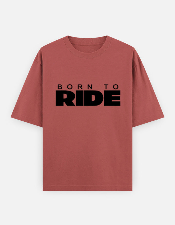 C-Labs Born To Ride Oversized Classic T-Shirt Coral Front_1_c_52_ee091b18-658a-4c14-b51b-9f49e43cf838