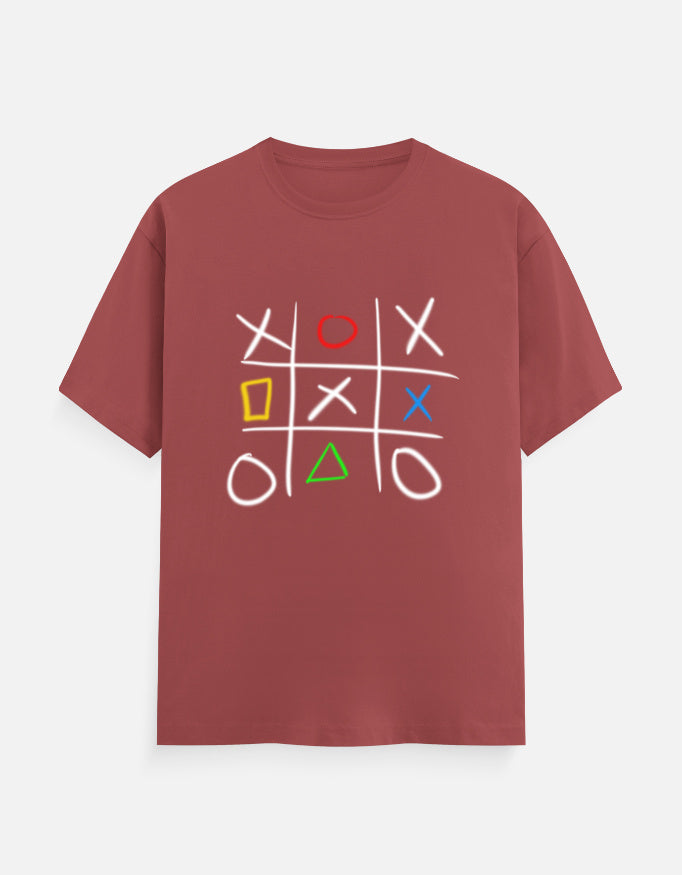 C-Labs Play Station XO Classic Crew T-Shirt Coral Front_1_c_52_fd882259-4861-44a5-80a8-6f2b7a859f27