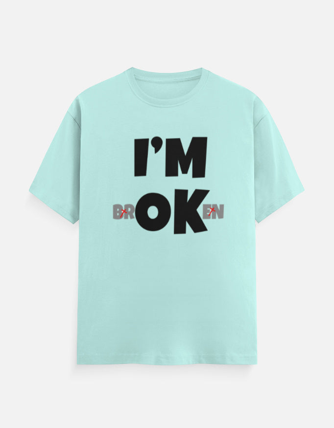 C-Labs I'M BROKEN Classic Crew T-Shirt Mint Front_1_c_53_5b5683d9-21eb-45ee-a4b9-ffe555363ea4
