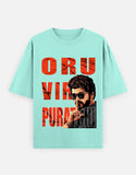 C-Labs Oru Viral Puratchi Oversized Classic T-Shirt Mint Front_1_c_53_7315d943-f22d-4015-8e2a-37b2f8679a0d