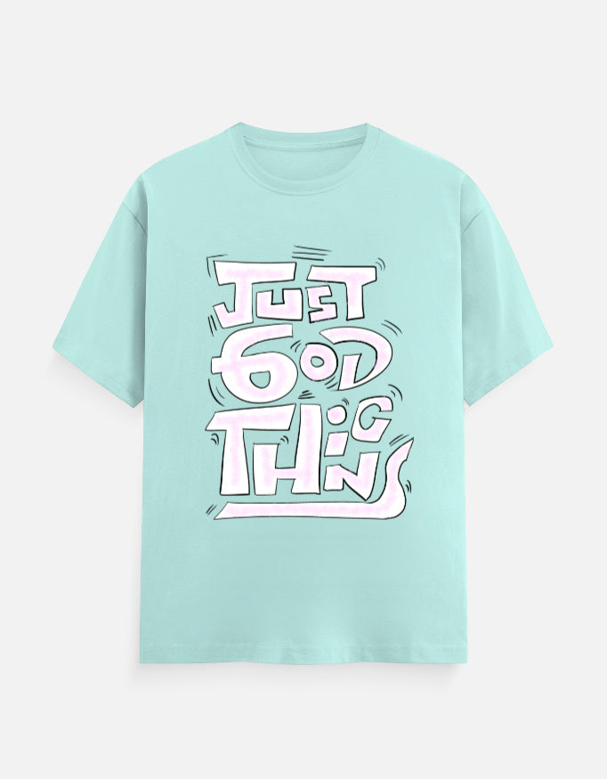 C-Labs Just God Things Classic Crew T-Shirt Mint Front_1_c_53_89166584-d98b-4883-934f-a2ff14357202