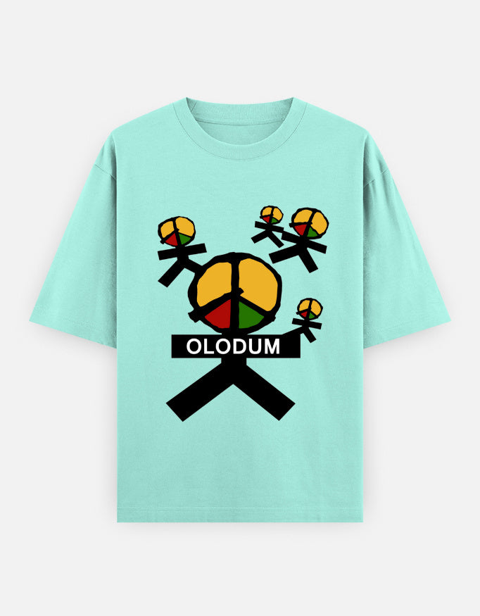 C-Labs Michael Jackson – Olodum Oversized Classic T-Shirt Mint Front_1_c_53_9b6f1967-ad80-48d3-9ace-64b2487d85e0