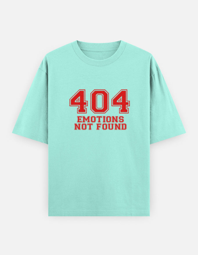 C-Labs 404 Emotions not found Oversized Classic T-Shirt Mint Front_1_c_53_a0df355e-7f70-4afe-abbd-f6fa89bb793d
