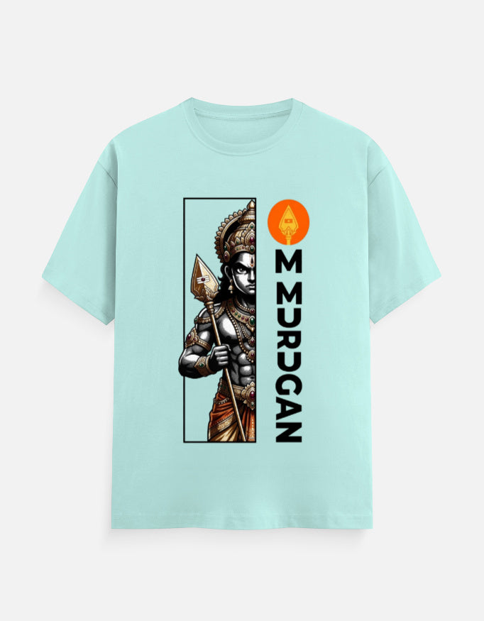 C-Labs Om Murugan Classic Crew T-Shirt Mint Front_1_c_53_a3dee5a3-ce18-41be-bad8-92aea15d1214