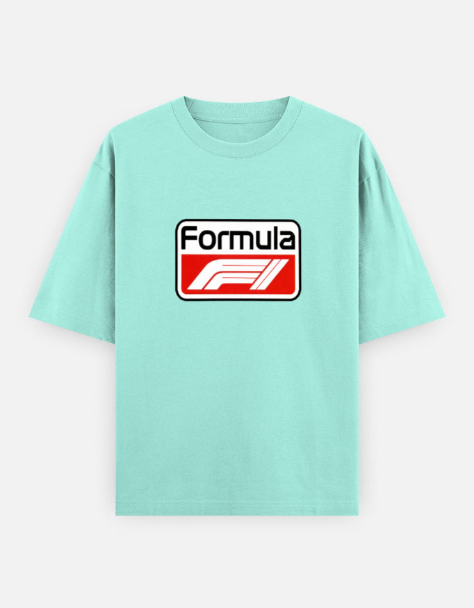 C-Labs Formula 1 Oversized Classic T-Shirt Mint Front_1_c_53_aec55e24-1a45-4eb0-b8eb-dd29e8031911