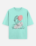 C-Labs This Girl Is Gorgeous Oversized Classic T-Shirt Mint Front_1_c_53_e80db014-2127-4eb2-8d9a-c8f4829b5633