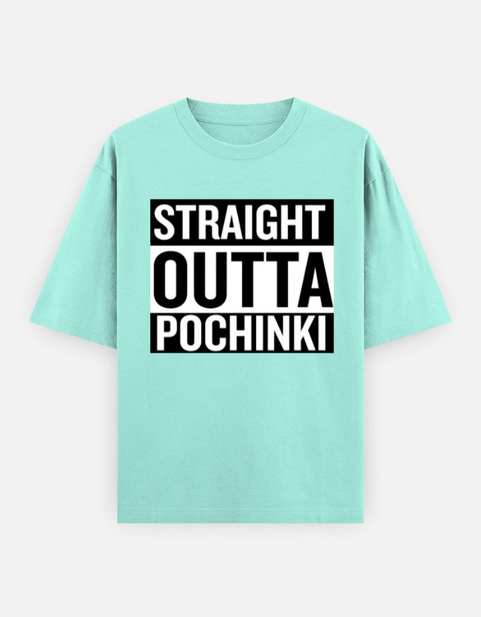 C-Labs Straight Outta Pochinki Oversized Classic T-Shirt Mint Front_1_c_53_f14d3970-ff38-4fc4-b517-04f47f22adbe