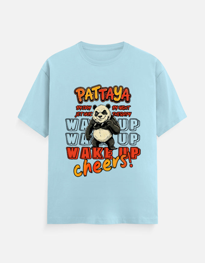 C-Labs Pattaya Wake Up Classic Crew T-Shirt Baby Blue Front_1_c_54_02114983-97c2-4c7a-9f24-3090824f412c