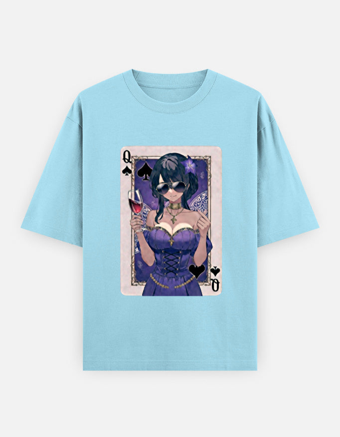 C-Labs Queen Spade Oversized Classic T-Shirt Baby Blue Front_1_c_54_4935b89f-e341-4de7-badf-2747f0bf9c1a
