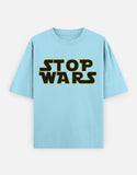 C-Labs Stop Wars Oversized Classic T-Shirt Baby Blue Front_1_c_54_598b1d3e-189e-4c2c-8a58-91debc39bc8f