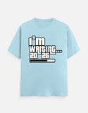 C-Labs I'm Waiting (2026) Classic Crew T-Shirt Baby Blue Front_1_c_54_65274865-643d-4f49-be1d-86f558388fd1