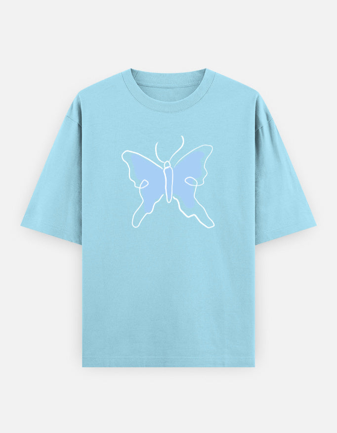 C-Labs Butterfly Oversized Classic T-Shirt Baby Blue Front_1_c_54_8735edb7-4e40-44f3-bdef-8dba7e64cd45
