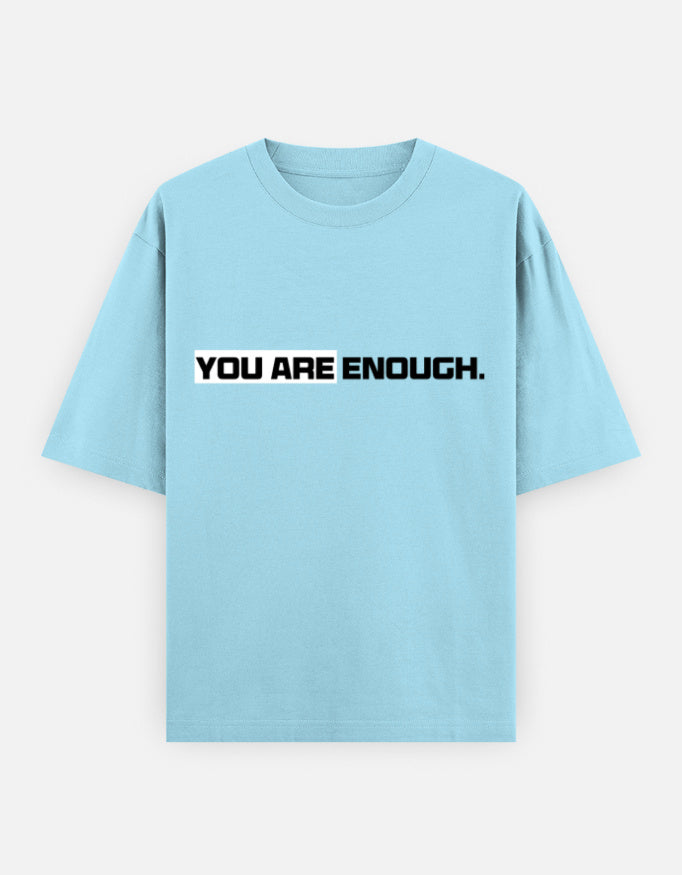 C-Labs You Are Enough Oversized Classic T-Shirt Baby Blue Front_1_c_54_d29e72d5-e5c7-48f0-9a14-15c9995233ec