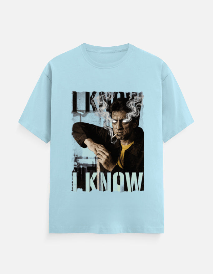 C-Labs I know I know Classic Crew T-Shirt Baby Blue Front_1_c_54_d804a595-e1b2-444c-a7dc-dd63ccb984d6