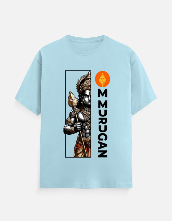 C-Labs Om Murugan Classic Crew T-Shirt Baby Blue Front_1_c_54_e99a83be-6138-42ff-9217-1cde6ceb70d5