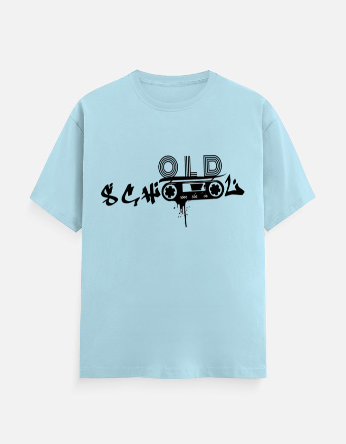 C-Labs Old School Music Classic Crew T-Shirt Baby Blue Front_1_c_54_f2327dad-5005-4ff4-a0ea-a38e8398128a