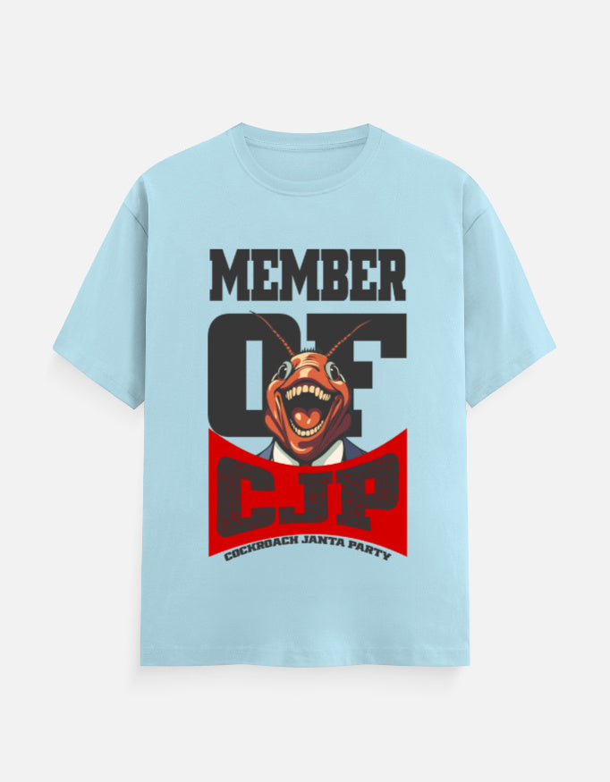 C-Labs Member of Cockroach Janatha Party Classic Crew T-Shirt Baby Blue Front_1_c_54_f3b553b8-8217-4f50-bd66-5e3ea8efaa99