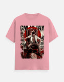 C-Labs CM VIJAY Classic Crew T-Shirt Flamingo Front_1_c_56_01885bcb-526c-43c1-8f7a-38be758b9166