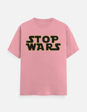 C-Labs Stop Wars Classic Crew T-Shirt Flamingo Front_1_c_56_068458ec-6409-4336-a612-90b00968d993