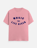C-Labs Music The Life Giver Classic Crew T-Shirt Flamingo Front_1_c_56_1be92eda-2f09-4ea9-a3e3-9534da770164