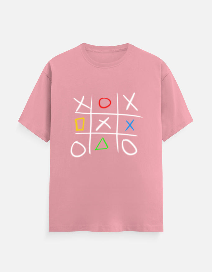 C-Labs Play Station XO Classic Crew T-Shirt Flamingo Front_1_c_56_1e01c53c-94ea-42f9-a812-405f22c1694e
