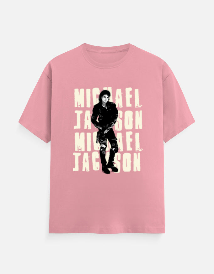 C-Labs Michael Jakson Classic Crew T-Shirt Flamingo Front_1_c_56_1f1a472e-3a3e-49ad-9143-64723f123073