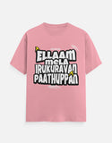 C-Labs Ellaam Mela Irukuravan Paathuppan Classic Crew T-Shirt Flamingo Front_1_c_56_5a57478a-834b-4a1b-9a54-da9e450e1be6