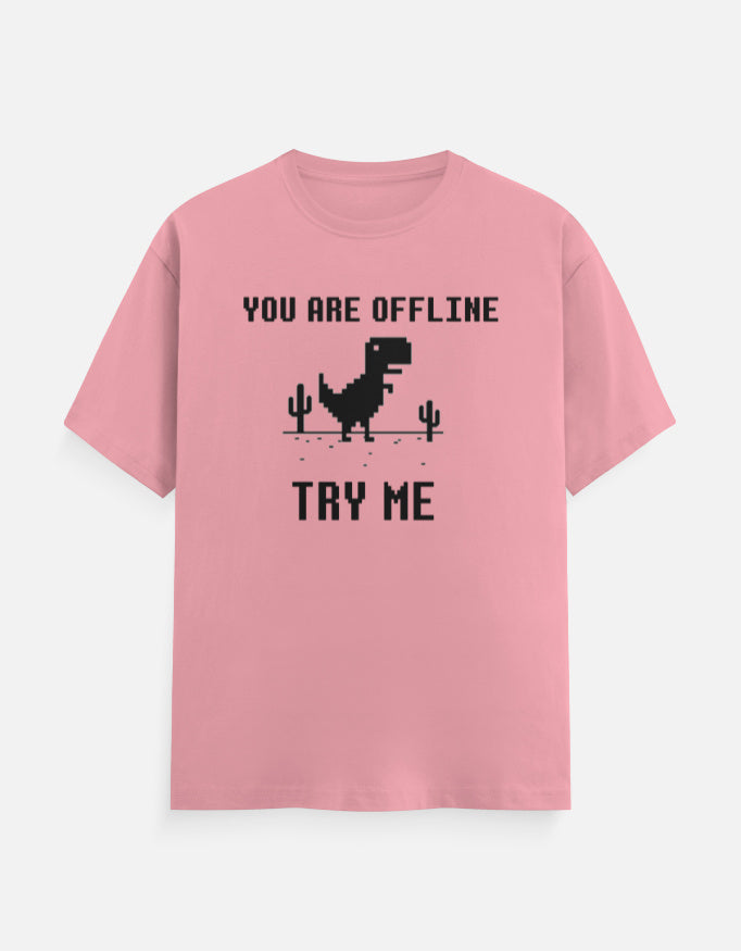 C-Labs If You Are in Offline, Try Me Classic Crew T-Shirt Flamingo Front_1_c_56_6dfd0f3a-aee4-4b96-97d6-3010ce7c8dfa