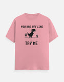 C-Labs If You Are in Offline, Try Me Classic Crew T-Shirt Flamingo Front_1_c_56_6dfd0f3a-aee4-4b96-97d6-3010ce7c8dfa