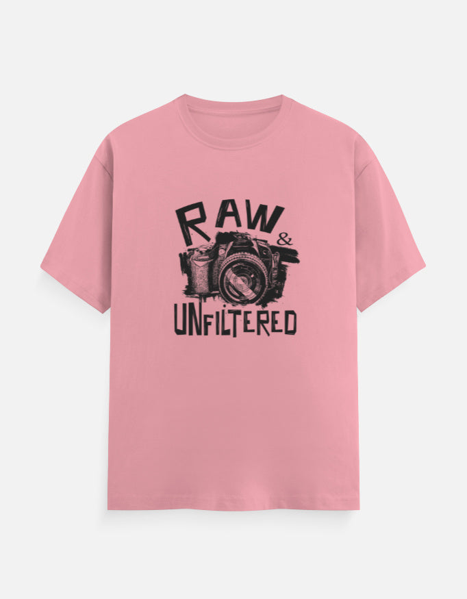 C-Labs Raw and Unfiltered Classic Crew T-Shirt Flamingo Front_1_c_56_76151743-f6aa-4264-b107-d317a708bffd