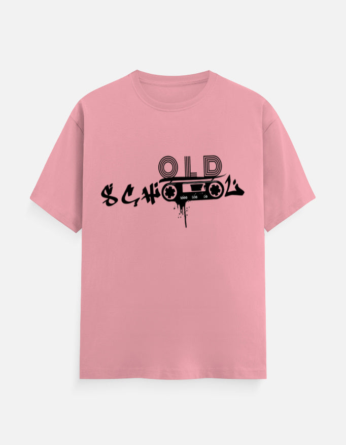 C-Labs Old School Music Classic Crew T-Shirt Flamingo Front_1_c_56_7f66caf7-a64f-428a-a27a-0bcfd65a9118