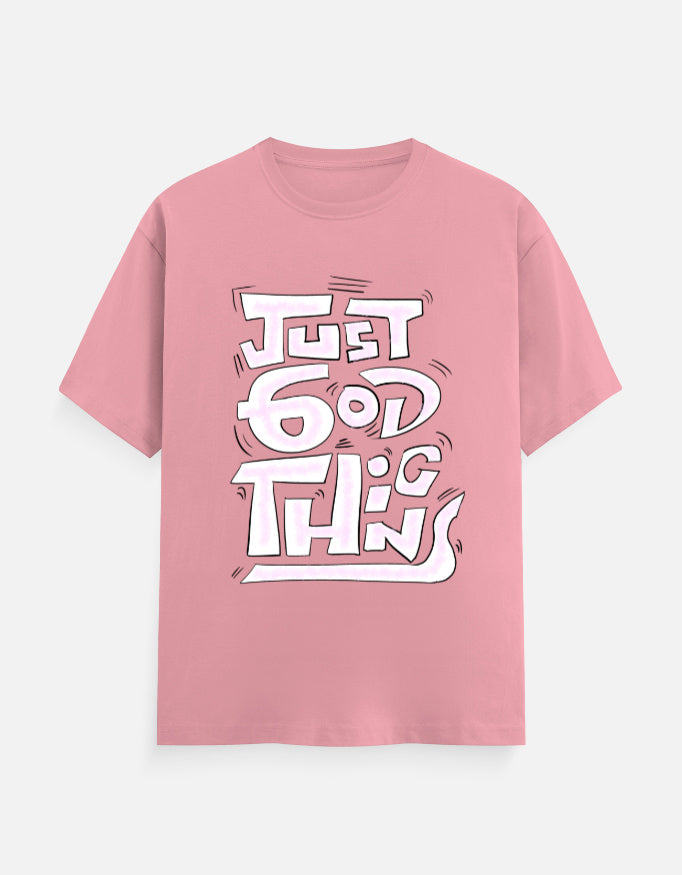 C-Labs Just God Things Classic Crew T-Shirt Flamingo Front_1_c_56_9a71c9f3-c138-4196-9a19-9b7776e7561e