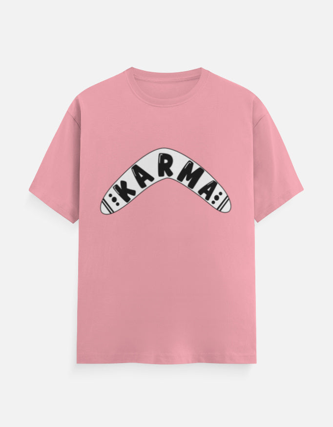 C-Labs Karma Boomerang Classic Crew T-Shirt Flamingo Front_1_c_56_a2975e72-a438-4e15-ad3a-1495ccb73bdc