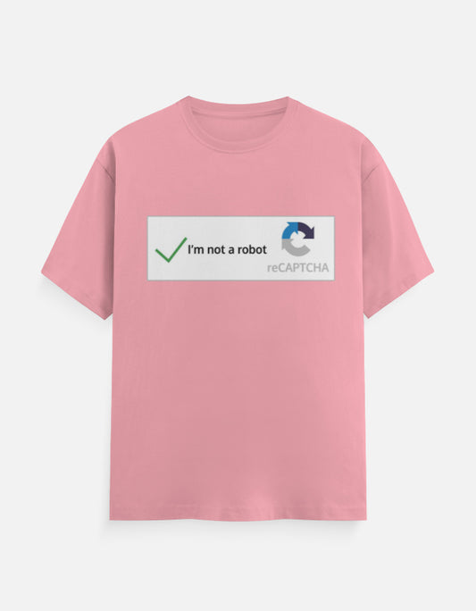 C-Labs I'm Not a Robot Classic Crew T-Shirt Flamingo Front_1_c_56_af4c155f-73e8-449b-996b-2f34ede98067
