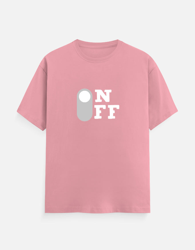C-Labs On Off Classic Crew T-Shirt Flamingo Front_1_c_56_d94e6e86-a6b3-445a-9572-31ca4861449a