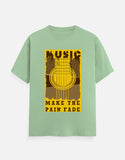 C-Labs Music Make The Pain Fade Classic Crew T-Shirt Jade Front_1_c_57_02516a98-6653-4c24-842c-dc9b2d3515dd