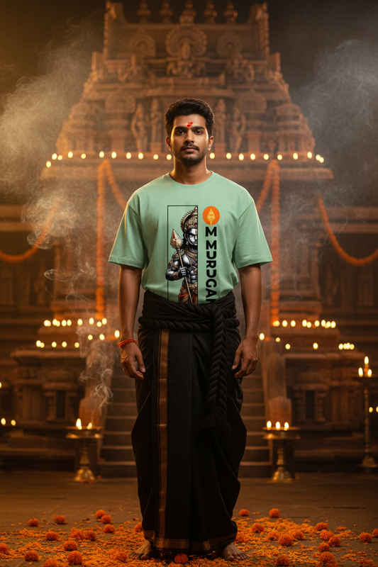 C-Labs Om Murugan Classic Crew T-Shirt Front_1_c_57_08d7c027-d9ac-4f79-b26f-e47713bd91db
