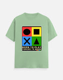 C-Labs Born to Play. Forced to Work Classic Crew T-Shirt Jade Front_1_c_57_1ed2f2d8-e33c-4c41-b7cc-87d1985ff683