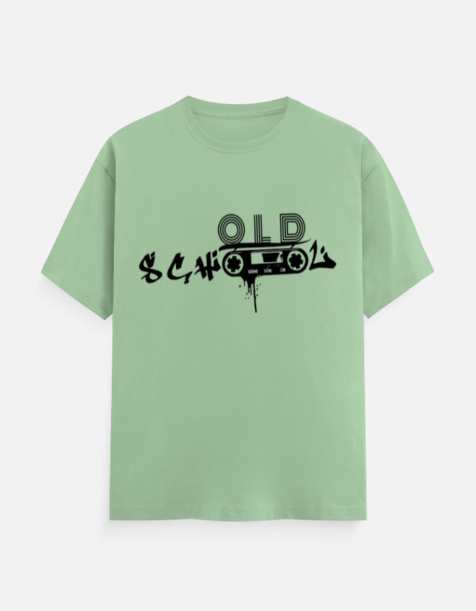 C-Labs Old School Music Classic Crew T-Shirt Jade Front_1_c_57_2b69c3e5-42c9-4bd8-b325-1afd026a8b80
