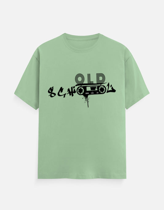 C-Labs Old School Music Classic Crew T-Shirt Jade Front_1_c_57_2b69c3e5-42c9-4bd8-b325-1afd026a8b80