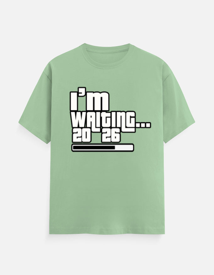 C-Labs I'm Waiting (2026) Classic Crew T-Shirt Jade Front_1_c_57_455c2bb1-ee61-4385-9639-b4273be70fa7