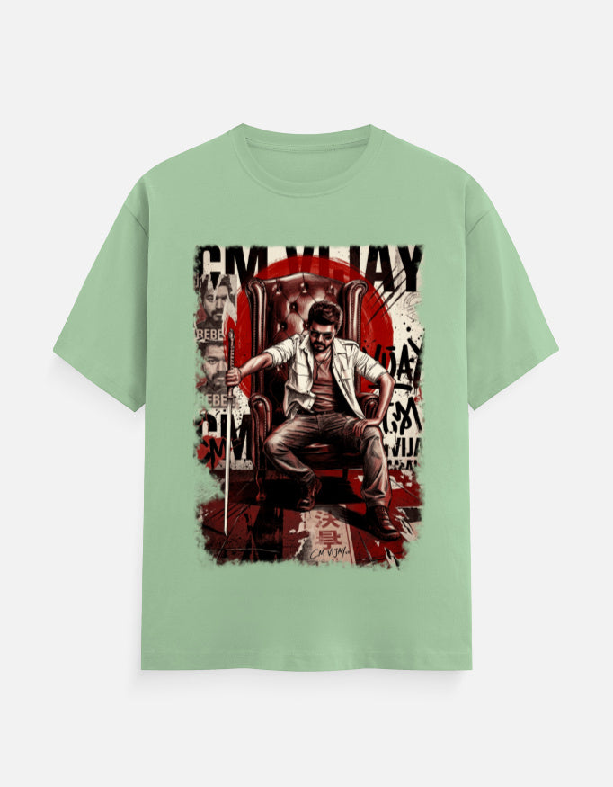 C-Labs CM VIJAY Classic Crew T-Shirt Jade Front_1_c_57_a446a556-b612-4f31-afbc-8ccd7cb8bcef