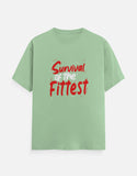 C-Labs Survival of the Fittest Classic Crew T-Shirt Jade Front_1_c_57_ad921425-4c17-4c73-b9ba-076806736d7d
