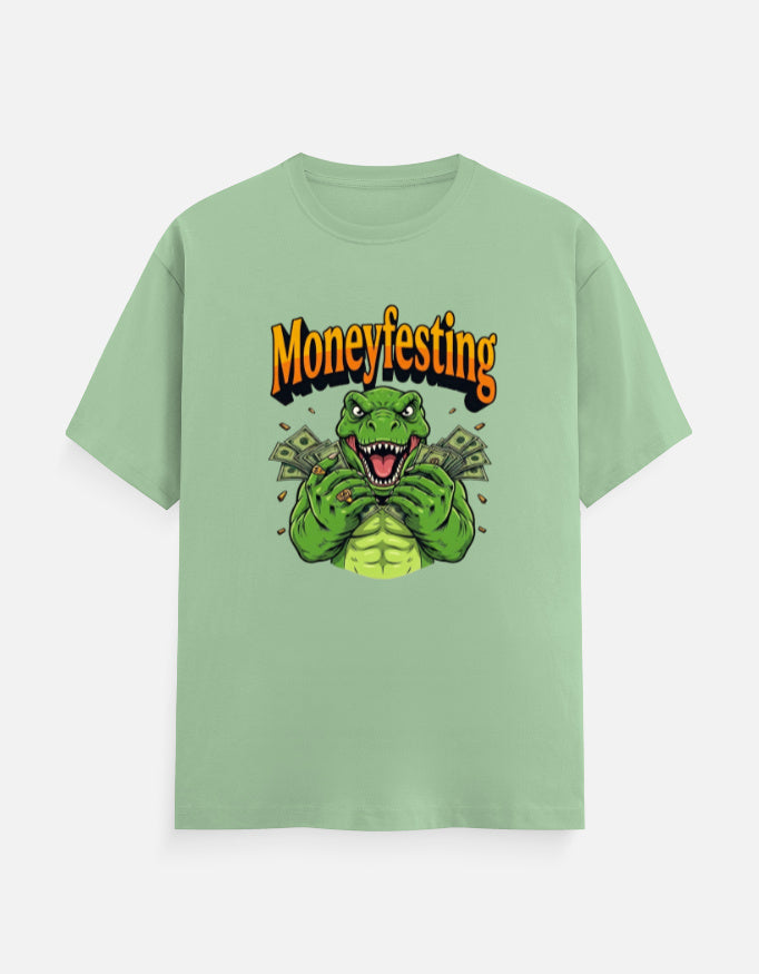 C-Labs Moneyfesting Classic Crew T-Shirt Jade Front_1_c_57_d3e3aa37-3abb-464a-9715-9484918c5338
