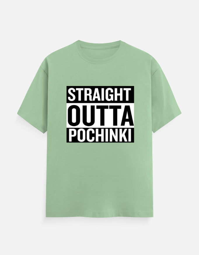 C-Labs Straight Outta Pochinki Classic Crew T-Shirt Jade Front_1_c_57_f6b79b0f-d595-4325-9dae-e1fd927ce3a3