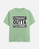 C-Labs Straight Outta Pochinki Classic Crew T-Shirt Jade Front_1_c_57_f6b79b0f-d595-4325-9dae-e1fd927ce3a3