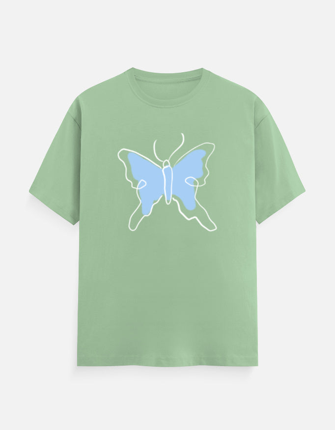 C-Labs Butterfly Classic Crew T-Shirt Jade Front_1_c_57_fc757a80-aca8-46da-9c83-2742bf895a3e