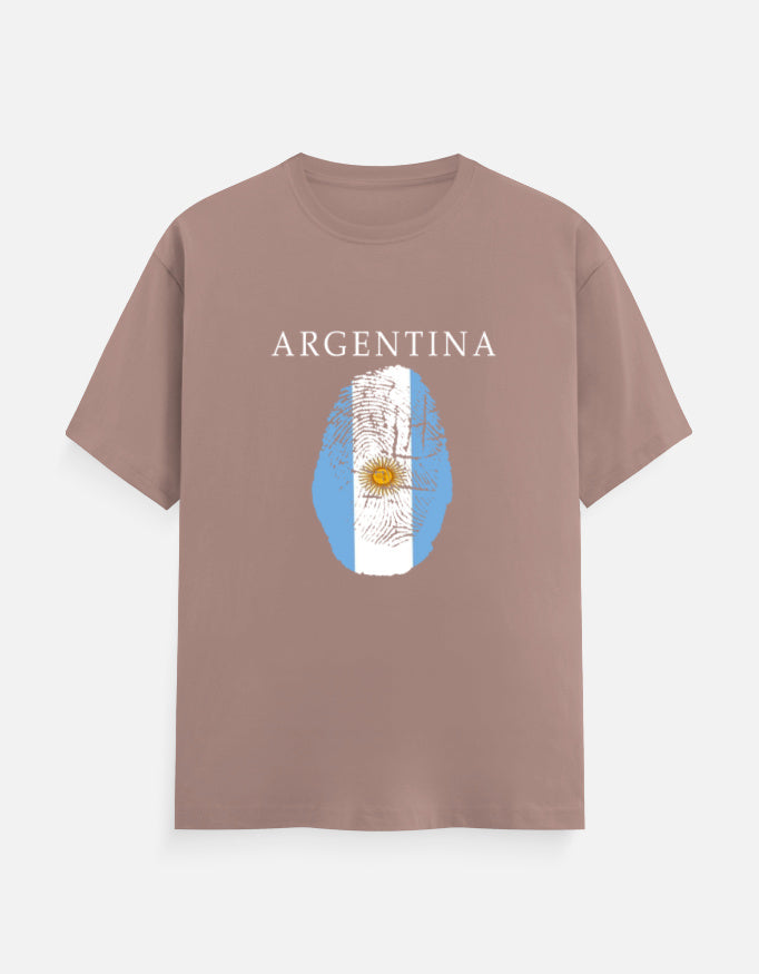 C-Labs Argentina Classic Crew T-Shirt Mushroom Front_1_c_58_4a688c37-5788-441e-be0e-2c42774ad77a