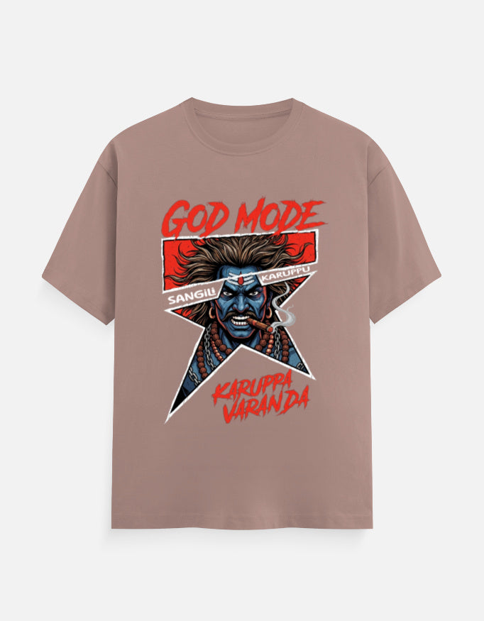 C-Labs Karuppu God Mode Classic Crew T-Shirt Mushroom Front_1_c_58_592102d2-f9f1-4911-b489-b31b97600dba