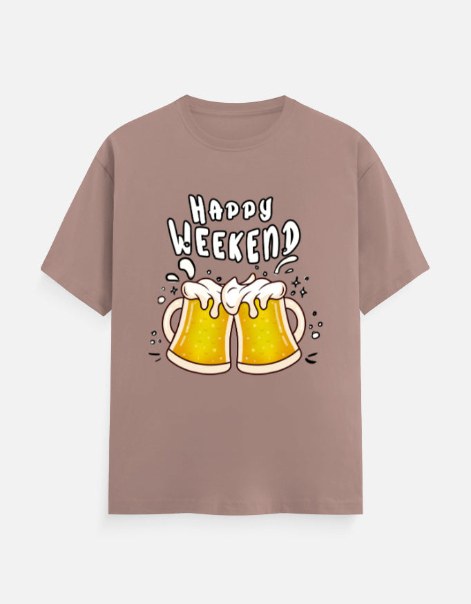 C-Labs Happy Weekend Classic Crew T-Shirt Mushroom Front_1_c_58_766d02af-3f23-4c5b-9d11-4ee36fd475fe